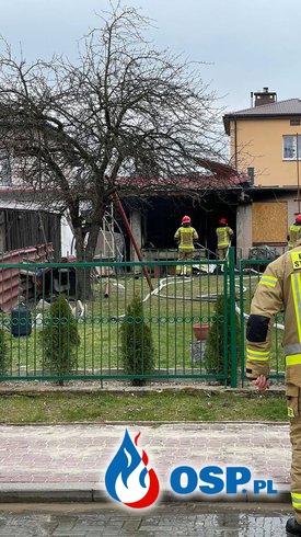 Tragiczny pożar w Puławach. Zginęła 65-letnia kobieta. OSP Ochotnicza Straż Pożarna