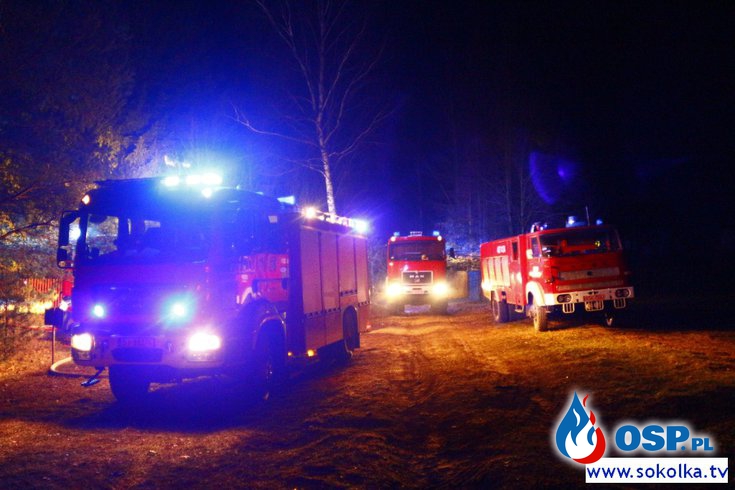 Pożar domu w Międzyrzeczu OSP Ochotnicza Straż Pożarna