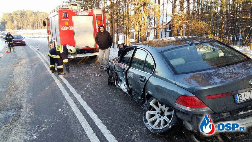 Wyjazd 05/2016 wypadek z udziałem 3 samochodów OSP Ochotnicza Straż Pożarna