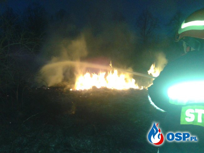 26-03-17 Płonące suche trawy OSP Ochotnicza Straż Pożarna