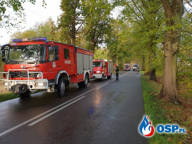 Tragiczny wypadek pod Trzebiatowem OSP Ochotnicza Straż Pożarna