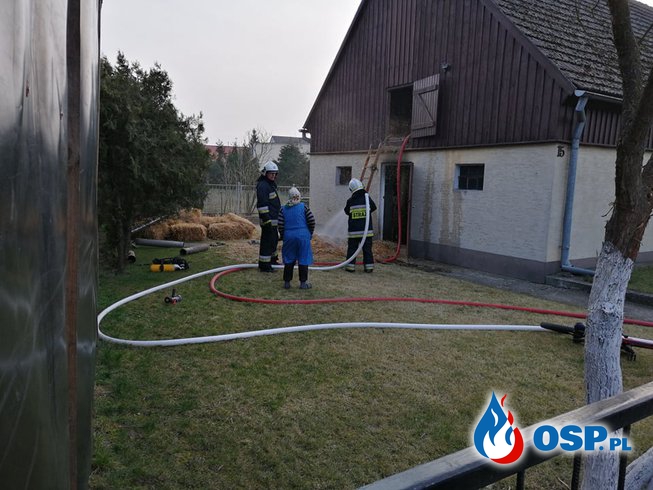 Pożar kotłowni OSP Ochotnicza Straż Pożarna