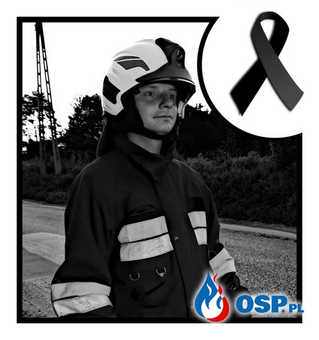 Druh OSP Bielsko-Biała Kamienica zginął w wypadku. Auto uderzyło w słup i dachowało. OSP Ochotnicza Straż Pożarna