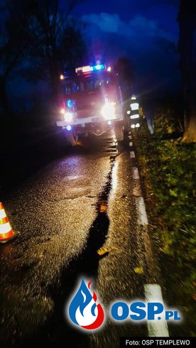 Wypadek - Jenot sprawcą OSP Ochotnicza Straż Pożarna