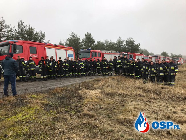 Ćwiczenia na poligonie w miejscowości Grochale Nowe (2017) OSP Ochotnicza Straż Pożarna