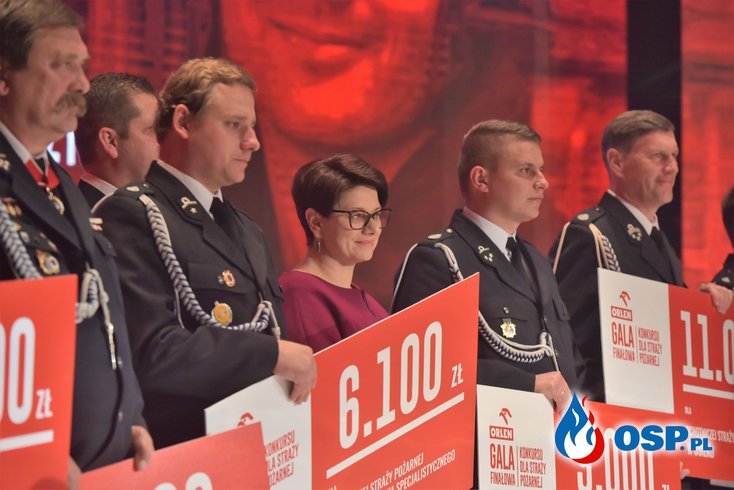 Ponad 2 mln złotych dla strażaków. Gala finałowa konkursu PKN Orlen OSP Ochotnicza Straż Pożarna
