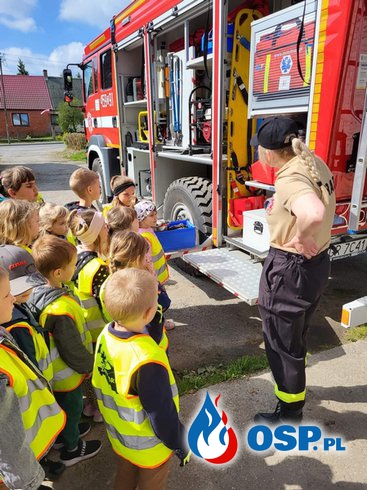 Wizyta przedszkolaków z okazji Dnia Strażaka OSP Ochotnicza Straż Pożarna