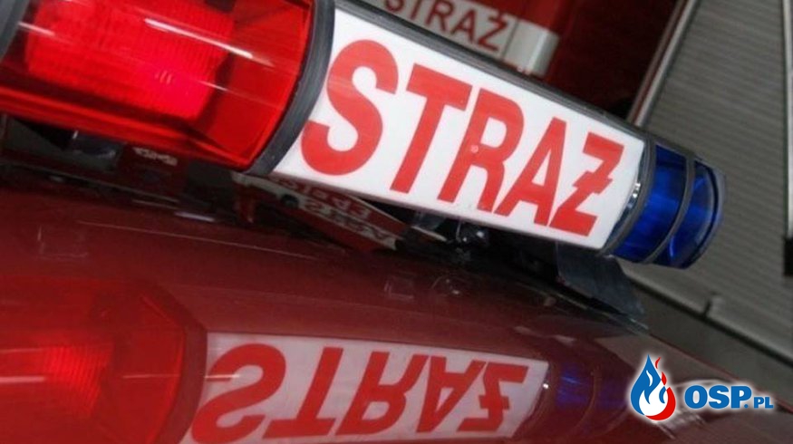 Wypadek drogowy w Brdowie OSP Ochotnicza Straż Pożarna
