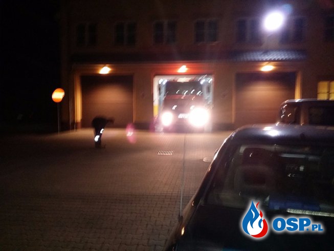 Pracowita noc po przejściu wichury „Ksawery” OSP Ochotnicza Straż Pożarna