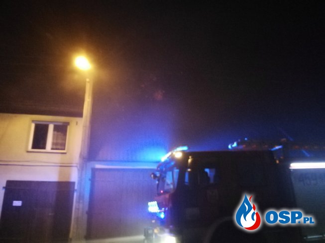 Pożar na ulicy Kościuszki OSP Ochotnicza Straż Pożarna