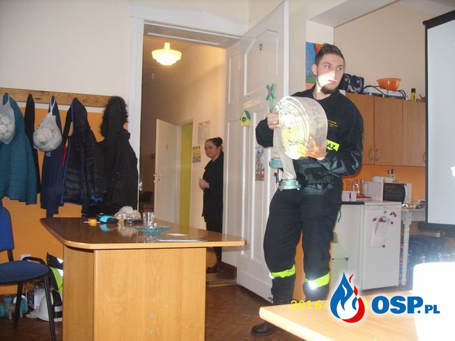 Wizyta w świetlicy środowiskowej w Kwidzynie OSP Ochotnicza Straż Pożarna