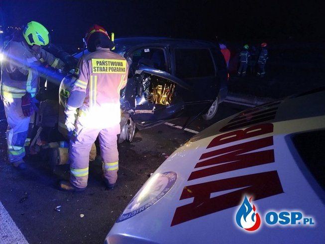 Trzy osoby zginęły w wypadku pod Lublinem OSP Ochotnicza Straż Pożarna