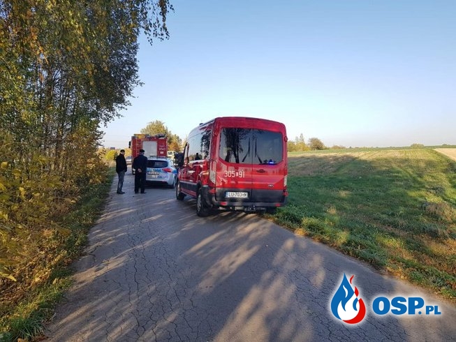 Strażacy z Wojciechowa wyłączeni z podziału bojowego po wypadku wozu gaśniczego OSP Ochotnicza Straż Pożarna