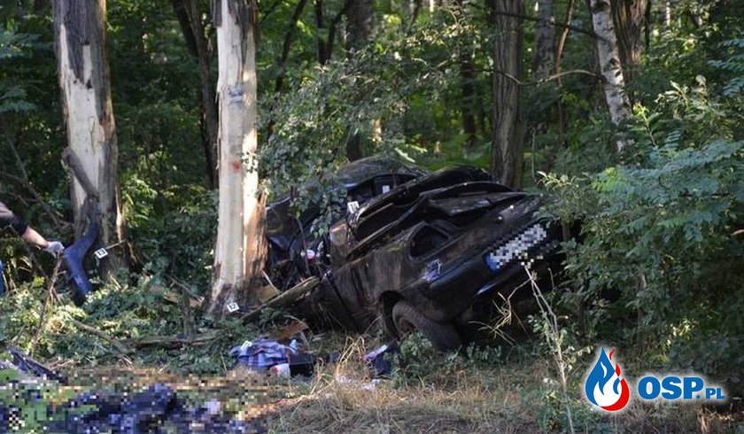 Tragiczna seria wypadków w okolicy Leśniowa Wielkiego - ku przestrodze OSP Ochotnicza Straż Pożarna