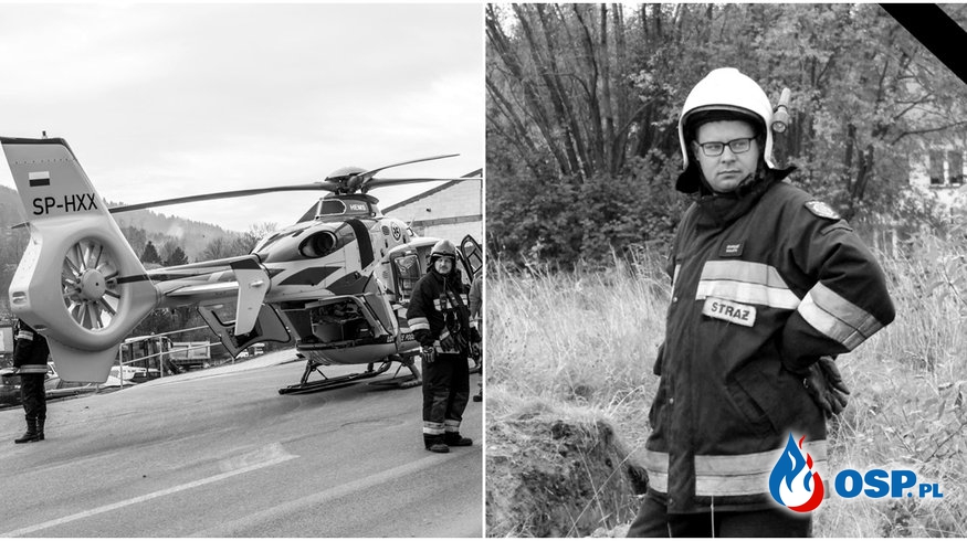 Strażak OSP Skrzydlna zginął w wypadku na budowie OSP Ochotnicza Straż Pożarna