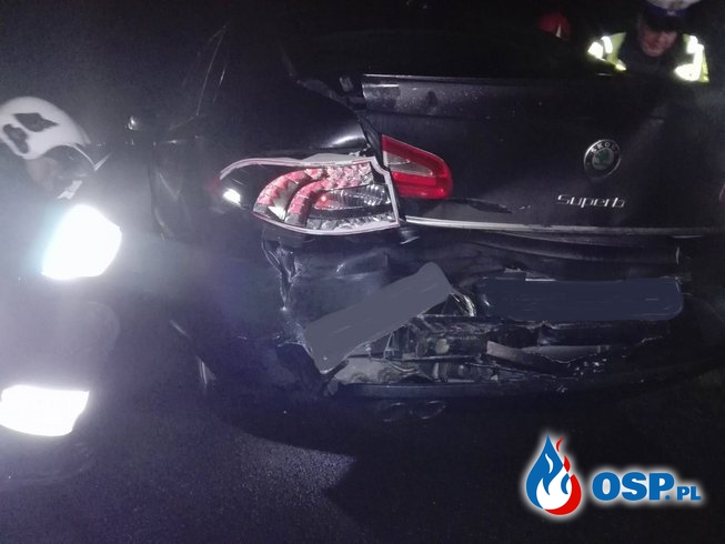 Śmiertelny wypadek na Autostradzie A2 OSP Ochotnicza Straż Pożarna