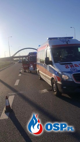 Wypadek Koszwały S7. Sześć osób poszkodowanych. OSP Ochotnicza Straż Pożarna