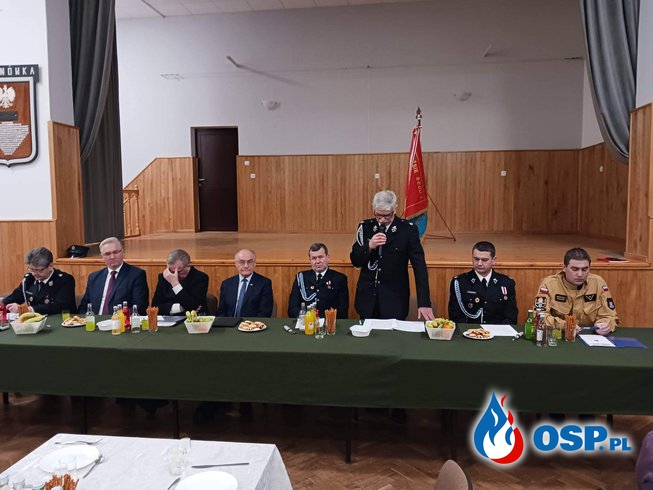 Zebranie sprawozdawcze OSP Malinówka za rok 2022 OSP Ochotnicza Straż Pożarna