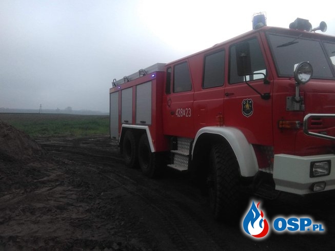 Pożar sadzy w kominie Karniszewo OSP Ochotnicza Straż Pożarna