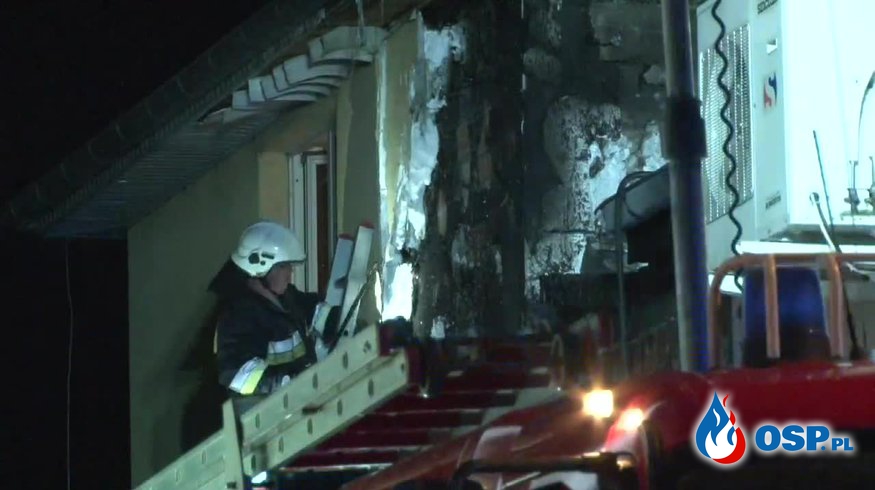 Pożar w hotelu w Witnicy. Ewakuowano 50 osób. OSP Ochotnicza Straż Pożarna