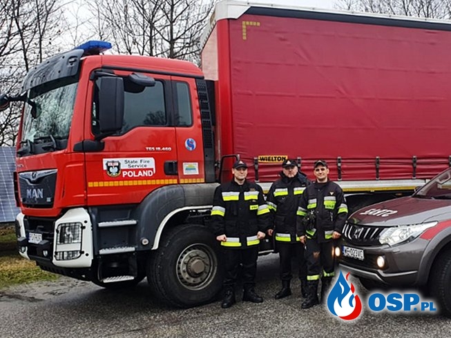 Polscy strażacy wyruszyli z pomocą humanitarną do Albanii OSP Ochotnicza Straż Pożarna