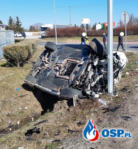 Półroczne dziecko zginęło w wypadku. Tragedia w Kostrzynie. OSP Ochotnicza Straż Pożarna
