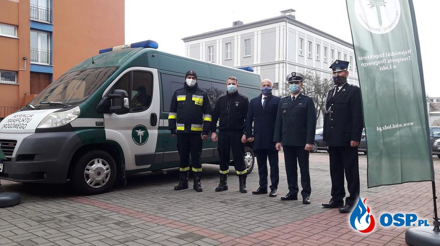 Radiowóz Inspekcji Transportu Drogowego trafił do OSP Rozprza OSP Ochotnicza Straż Pożarna