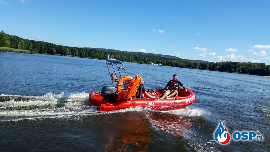 Nowa łódź z funduszu sołeckiego. OSP Ochotnicza Straż Pożarna