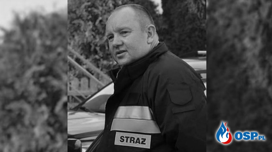 Nie żyje naczelnik OSP Szerzyny. Andrzej Ciombor miał 44 lata. OSP Ochotnicza Straż Pożarna