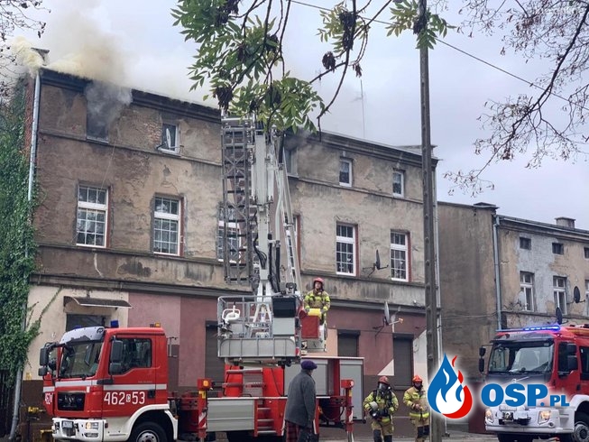 Matka i trójka małych dzieci zginęli w pożarze w Inowrocławiu OSP Ochotnicza Straż Pożarna