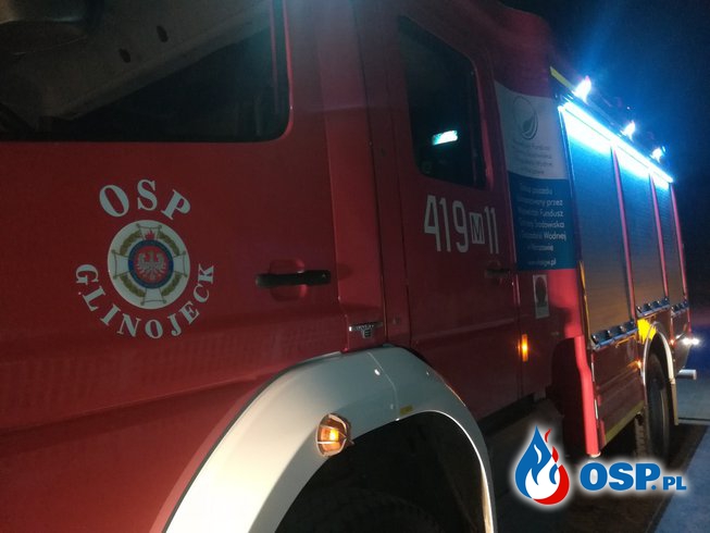 Pożar sadzy w przewodzie kominowym OSP Ochotnicza Straż Pożarna