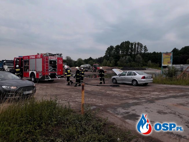 Pożar samochodu - ul. Zakopiańska w Babicach OSP Ochotnicza Straż Pożarna