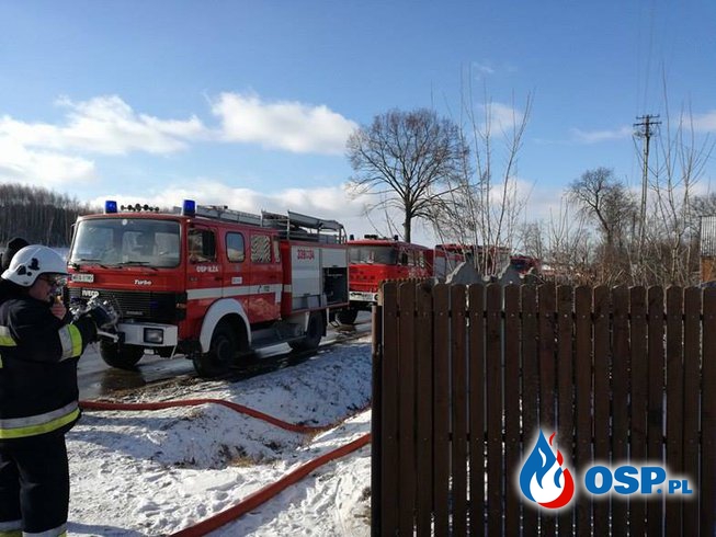 Pożar - Iłża ul. Kampanii Wrześnowej OSP Ochotnicza Straż Pożarna