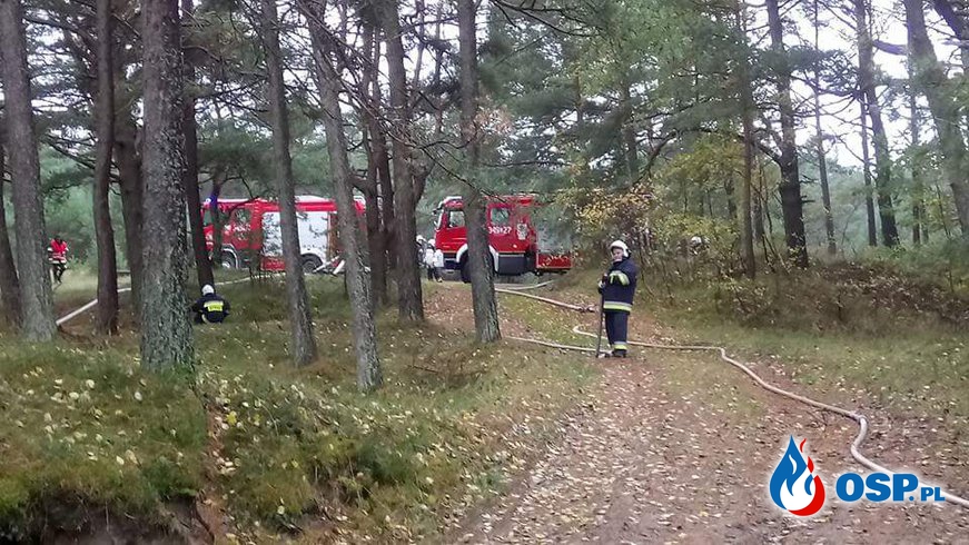 Ćwiczenia zgrywające jednostek z powiatu słupskiego OSP Ochotnicza Straż Pożarna