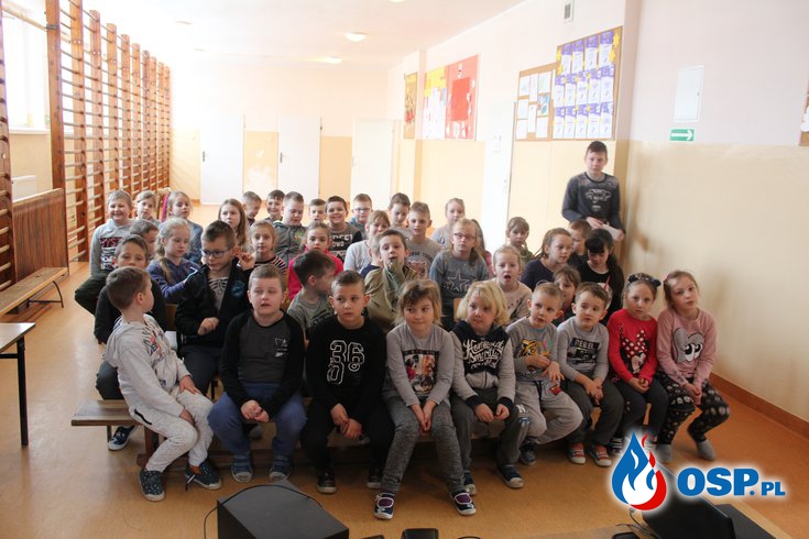 Wizyta w Szkole Podstawowej w Cyganach 2019 OSP Ochotnicza Straż Pożarna