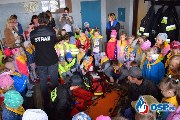Wizyta dzieci z przedszkola nr 17 im. Jana Pawła II w Żorach c.d. OSP Ochotnicza Straż Pożarna