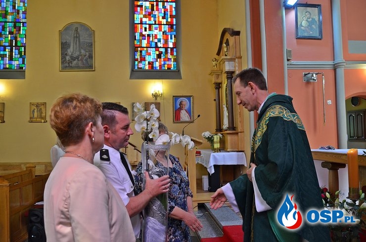 Msza św. z okazji jubileuszu 25-lecia kapłaństwa Ks. Proboszcza OSP Ochotnicza Straż Pożarna