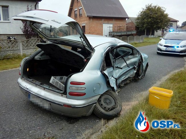 Wypadek drogowy [44/2017] OSP Ochotnicza Straż Pożarna