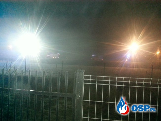 Pożar domku letniskowego OSP Ochotnicza Straż Pożarna