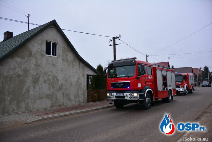 Wyjazd nr.7/2016 Uratowany dom OSP Ochotnicza Straż Pożarna