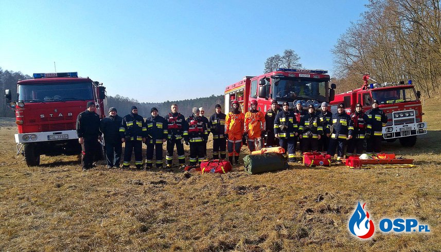 Ćwiczenia w ratownictwie lodowym 2018 OSP Ochotnicza Straż Pożarna