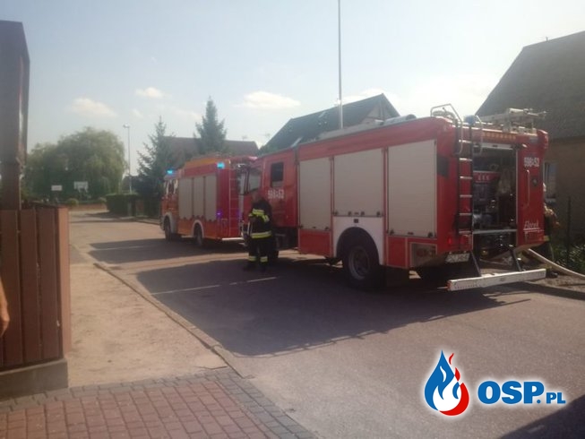 Wronki – pożar piwnicy OSP Ochotnicza Straż Pożarna