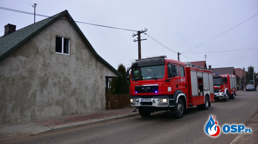 Wyjazd nr.7/2016 Uratowany dom OSP Ochotnicza Straż Pożarna