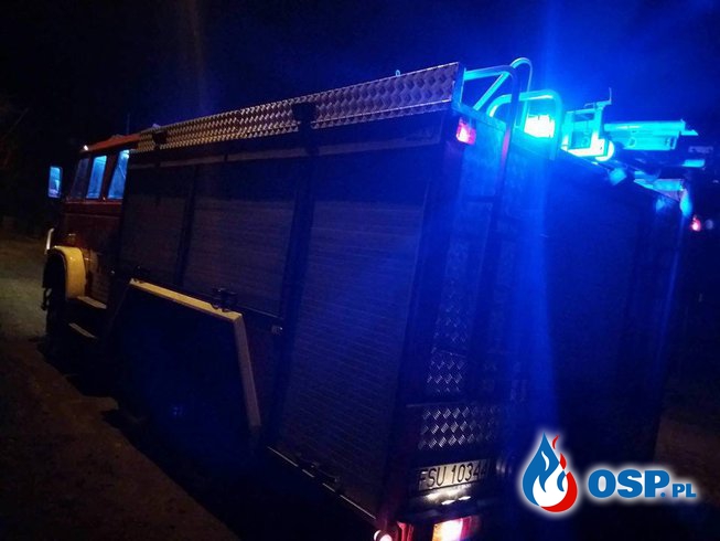 Pożar Komina-Gądków Wielki OSP Ochotnicza Straż Pożarna