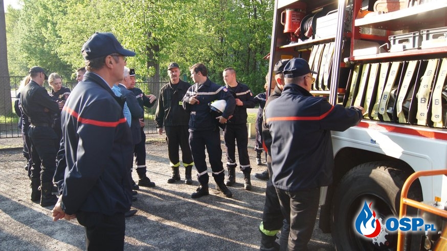Wizyta strażaków z Naours OSP Ochotnicza Straż Pożarna
