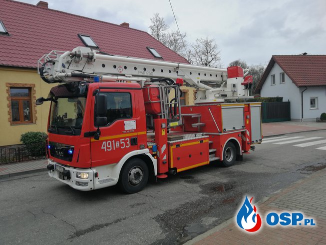 Groźny pożar sadzy OSP Ochotnicza Straż Pożarna