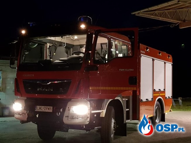 MAN zastąpił Stara, który służył strażakom 29 lat OSP Ochotnicza Straż Pożarna