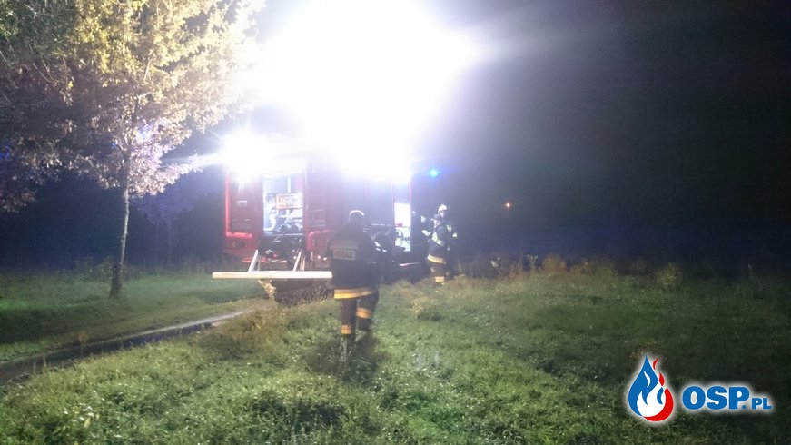 Pożar stodoły w miejscowości Klwatka Królewska OSP Ochotnicza Straż Pożarna