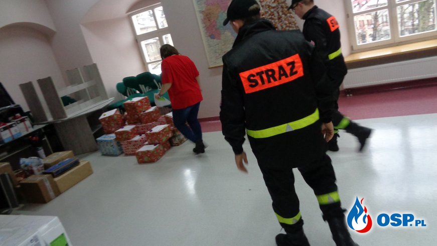 Strażacy ze Szachetną Paczką w gminie Chorkówka OSP Ochotnicza Straż Pożarna