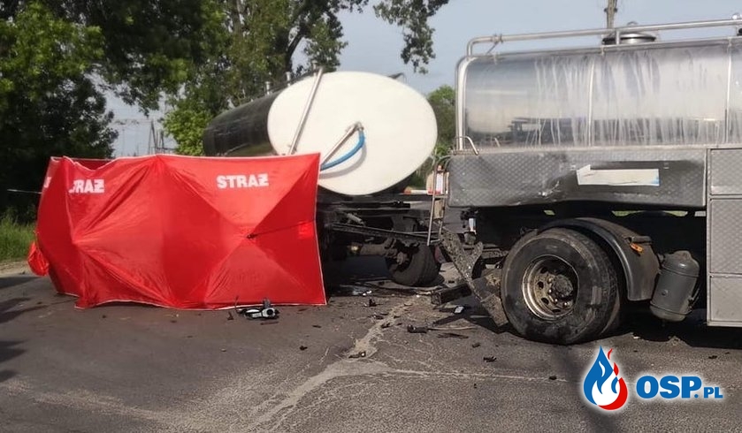 21-letni strażak OSP zginął w wypadku motocyklowym w Raciążu. OSP Ochotnicza Straż Pożarna